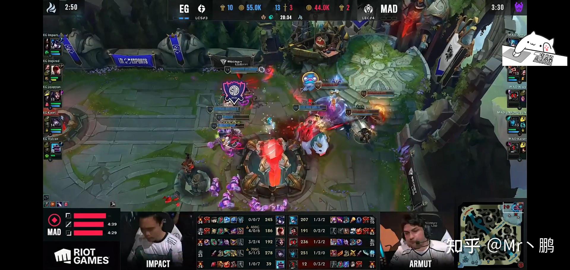 MAD力克EG，369极限生还后反打顶尖较量小组赛，让粉丝疯狂欢呼